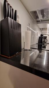 Riverside apartment with french balcony