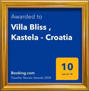 Villa Bliss , Kastela - Croatia