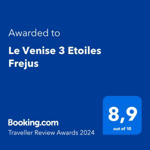 Le Venise 3 Etoiles Frejus