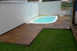 Praia e Piscina em Palmas do Arvoredo