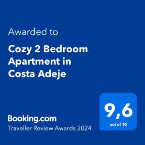 Cozy 2 Bedroom Apartment in Costa Adeje