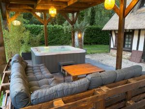 Maisons de vacances 2 chaumieres pour vos Week-end et vacances en Normandie : photos des chambres