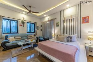 Ekostay - OCEAN CREST VILLA I 50 meters from Anjuna Beach