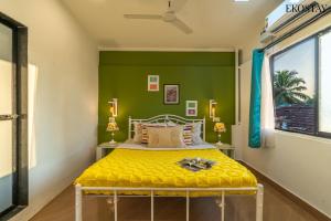 Ekostay - OCEAN CREST VILLA I 50 meters from Anjuna Beach
