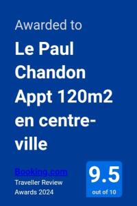 Appartements Le Paul Chandon Centre-ville 4 pers Parking prive 2 places : photos des chambres