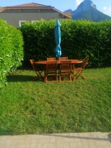 Lac dAnnecy T2 grand jardin