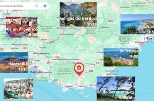 Villas Emplacement ideal dans le Var ! : photos des chambres