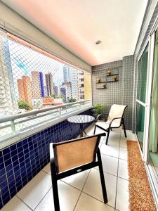 DN Apartamento VISTA MAR ,a 50 metros do aterro Praia Iracema