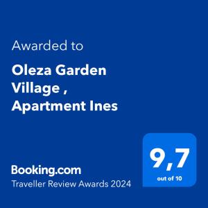 Oleza Garden Village , Apartment Ines