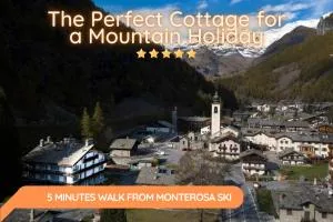 5 Minutes from Monterosa Ski, Small Cottage - Castel