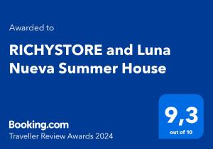 RICHYSTORE and Luna Nueva Summer House