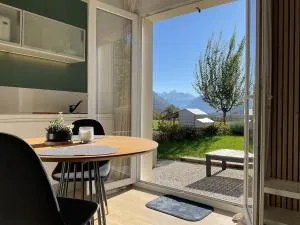 Elégant studio tout confort vue Mont blanc - Viuz-en-Sallaz