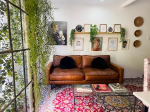 Art-Inspired Bedroom Close to CBD