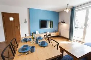 Apartament Łajba Łeba z basenem i kortem tenisowym - Wicko