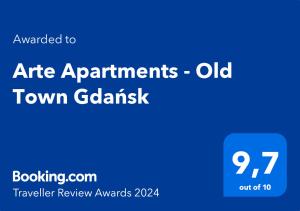 Arte Apartments - Old Town Gdańsk