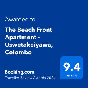 The Beach Front Apartment - Colombo, Uswetakeiyawa, Colombo
