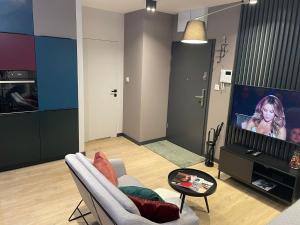 New comfortable apartment with balcony and sauna on Klimieckiego street