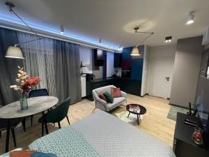 New comfortable apartment with balcony and sauna on Klimieckiego street