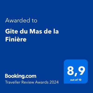 Maisons de vacances Gite du Mas de la Finiere ,avec SPA interieur : photos des chambres