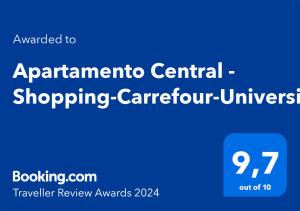 Apartamento Central - Shopping-Carrefour-Universidade