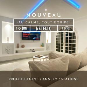 Appartements Appartement spacieux et lumineux - 10 personnes - entre lacs et montagnes : photos des chambres