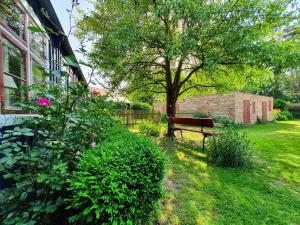 Pommernhaus Charmantes Colonistenhaus, Kamin, Ruderboot