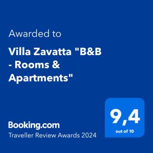Villa Zavatta "B&B - Rooms & Apartments"
