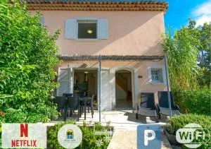 Charmante maison climatisée, 2ch - Les Terrassonnes