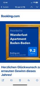 Wanderlust Apartment Baden-Baden