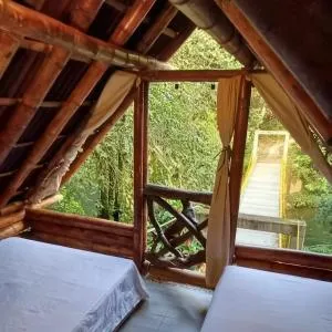 Cabaña Eco-Río Cristalino/Hamacas/Fogata - Sonsón