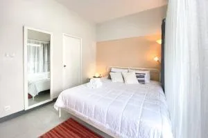 Cozy 1br walk to BTS and Airport Rail Link Close to Malls T - Pratunam