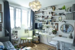 Appartements The Atypical - 1 Bedroom in Canal de l-Ourcq : photos des chambres