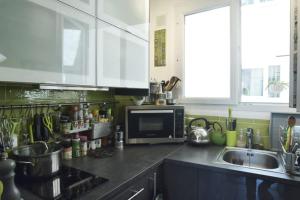 Appartements The Atypical - 1 Bedroom in Canal de l-Ourcq : photos des chambres