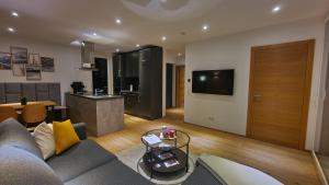 Gartenwohnung mit Alpenblick