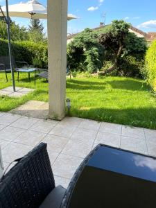 Studio cosy indépendant avec Jardin à Osny proche Cergy pontoise