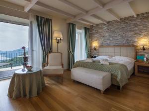 Comfort Chic Double Room with Lake View  room in Kurhaus Cademario Hotel & Spa