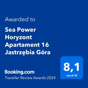 Sea Power Horyzont Apartament 16 Jastrzębia Góra