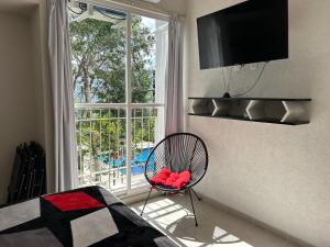 Departamento 2 habitaciones alberca Luna by Eita