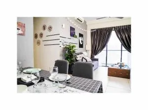 Petalz Residence Family Suite near Mid Valley, Bukit Jalil, Sunway - Kampong Pasir