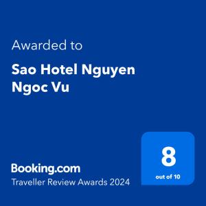 Sao Hotel Nguyen Ngoc Vu