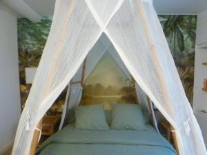 Sejours chez l'habitant CHAMBRES DE L-ORATOIRE-climatisees, Impasse calme, lumineuse, centre ville, Pezenas : photos des chambres