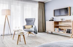 Deluxe Double Room with Balcony room in Hotel Muschelgrund