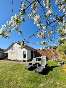 Two story tiny house