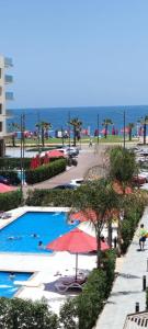 Porto Said Tourist Resort, room and hall بورتو سعيد غرفه وصاله