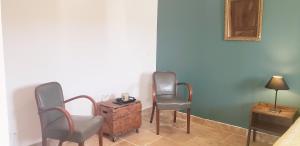 "Les Lauriers" chambre indépendante avec terrasse privée