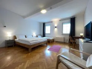 Übernachten in großer Maisonette-Wohnung by Rabe - Maximiliansau