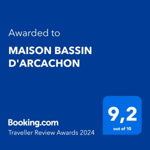Maisons de vacances MAISON BASSIN D'ARCACHON : photos des chambres