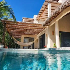 habitación en Casa Palma y Coco - Tlachicón