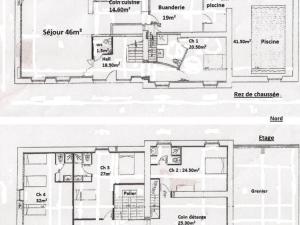 Maisons de vacances Gite Carelles, 5 pieces, 11 personnes - FR-1-600-57 : photos des chambres