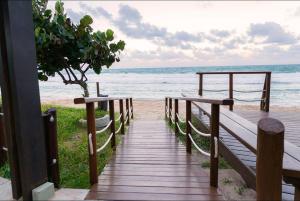 Flat térreo 2 quartos-Resort Marulhos B101-Muro Alto-Porto de Galinhas